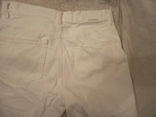 Pantalón Blanco Stradivarius D96