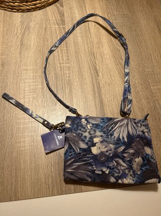 Bolso Louis Karen estampado azul