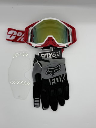 Gafas 100% y Guantes Fox Nuevos 148