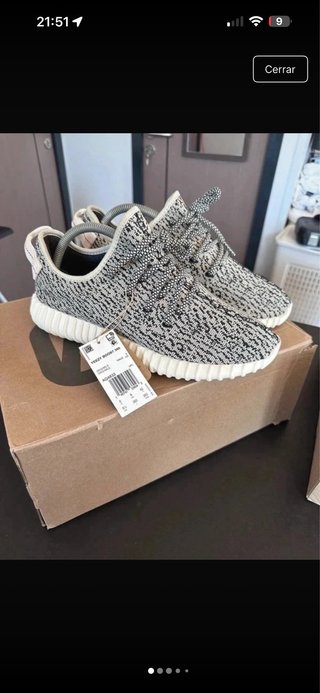 Adidas Yeezy 350 V1 Turtle Dove y pirate black