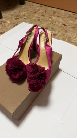 Zapatos de Vestir Menbur Fucsia Talla 38