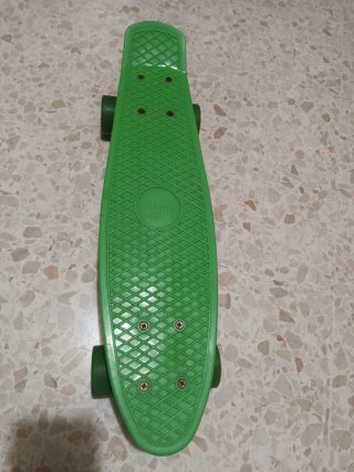 Mini Monopatín Cruiser Tipo Penny Verde