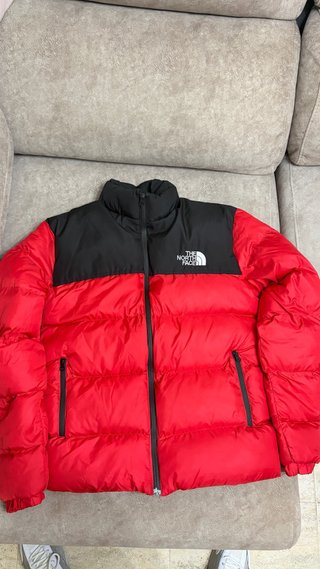 Chaqueta The North Face Roja y Negra Talla S