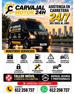 servicio de asistencia en carretera