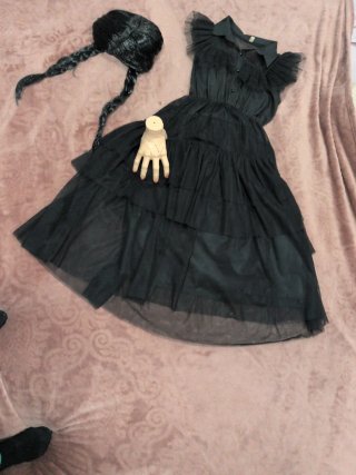 Disfraz Miércoles  , Espectacular  de Addams