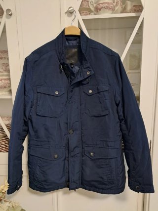Abrigo Pedro del Hierro Azul Talla M
