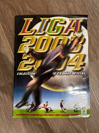 Álbum Liga 2003-2004 Colecciones Este