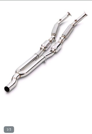 Downpipe y Catalizadores 200 celdas Golf MK5 R32