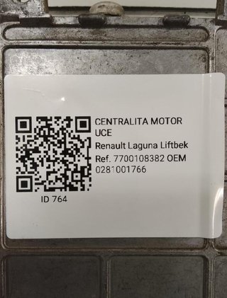 764 0281001766 centralita motor uce renault laguna