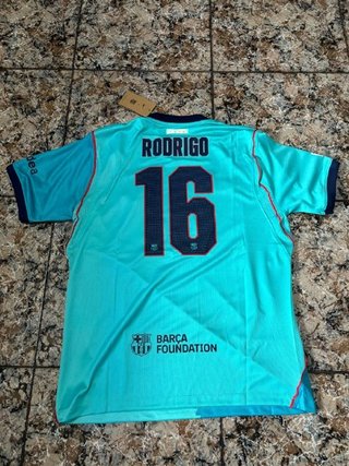 Camiseta FC Barcelona 3a equipacion Rodrigo
