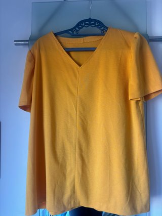 Blusa Color Mostaza