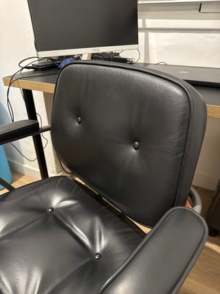 Silla de escritorio Ikea negra