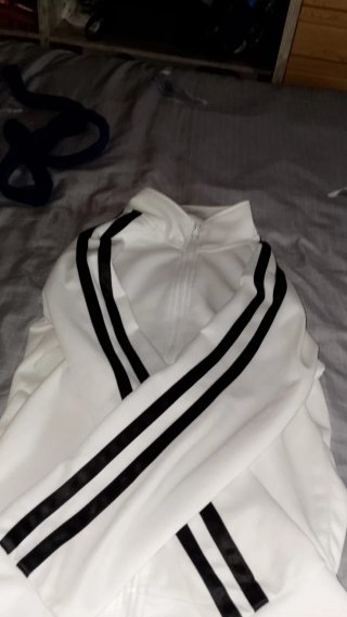 Chaqueta Nike Blanca y Negra