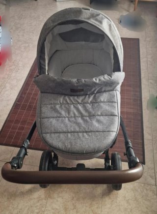 Carro de Bebé Gris