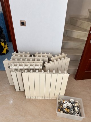 Set de 8 Radiadores de Aluminio