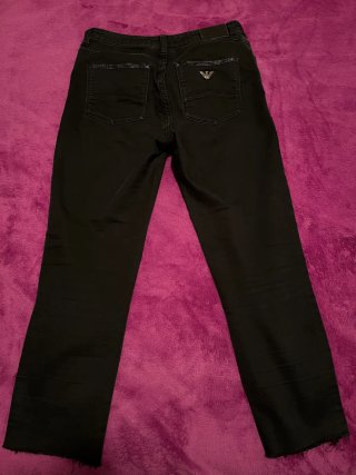 Pantalón Pirata Armani Negro