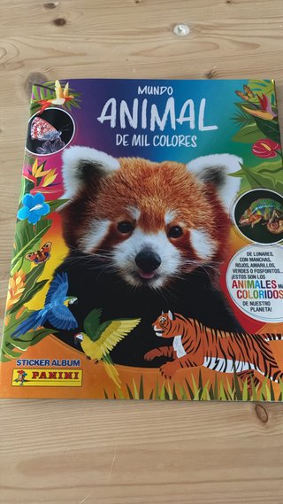 Álbum de Cromos Panini Mundo Animal