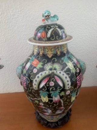 Jarrón Decorativo de Cerámica