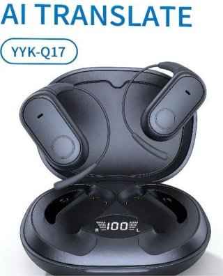 SIN ABRIR Auriculares con Traducción IA Open Ear