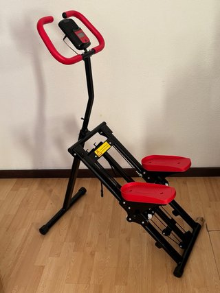 Maquina escaladora plegable
