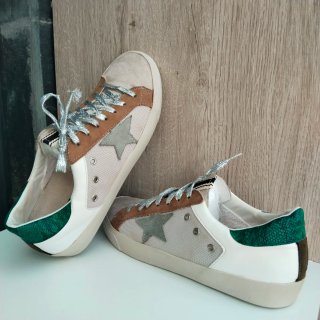 Zapatillas con detalle de estrella