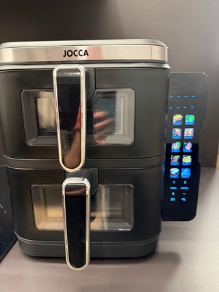 Freidora de Aire Jocca Doble Cubeta 11L