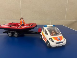 Set Playmobil City Action Coche y Lancha