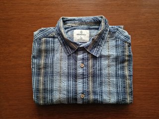Camisa de cuadros hombre