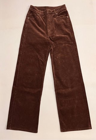 Pantalones de pana marrones