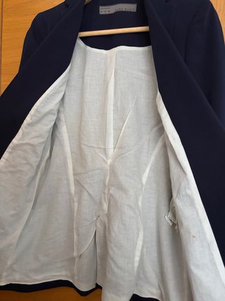 Blazers Azul Marino Zara Basic