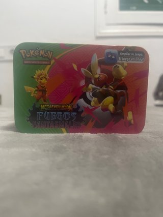 Caja Metálica Pokémon Fuegos Fantasmales