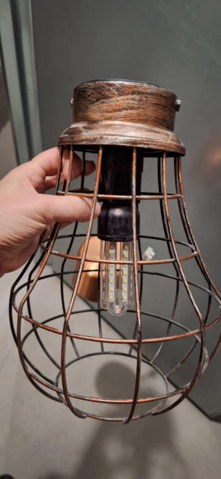 Lámpara de Techo Estilo Industrial