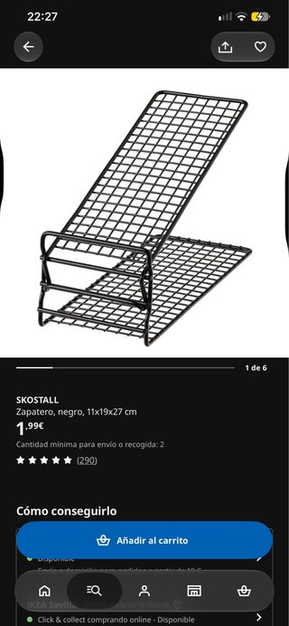 Zapatero SKOSTALL IKEA