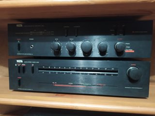 Conjunto Hi-Fi Vintage Vieta A-2022 y S-2033