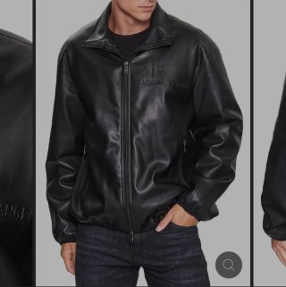 Chaqueta Bomber Armani Exchange Negra