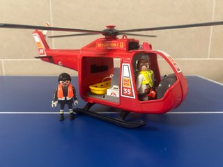 Helicóptero City Action Playmobil