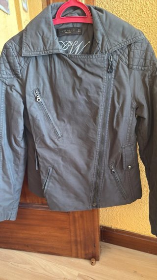 Chaqueta Zara Gris Talla M