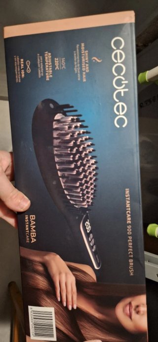 Cepillo Alisador Cecotec Bamba InstantCare 900