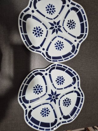 2 Bandejas Sargadelos de Porcelana