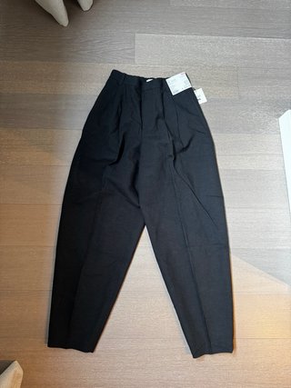 Pantalón Barrel Uniqlo Negro