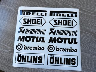 Set de Pegatinas para Moto