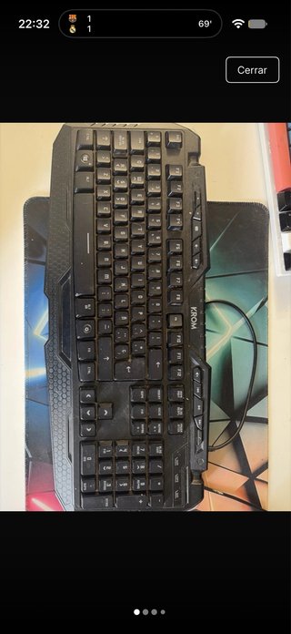 Teclado Gamer Krom