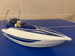 Lancha de Policía Playmobil