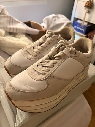 Zapatillas Zara Beige