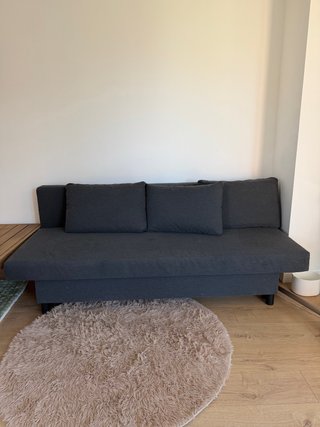 IKEA ÄLVDALEN sofá cama 3 plazas gris oscuro