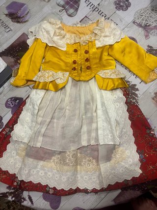Traje de fallera para niña 1 a 2 años
