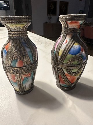 Set de 2 Jarrones Marroquíes