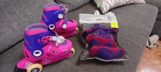 Patines en línea y protecciones Oxelo
