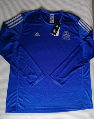 Camiseta Manga Larga Adidas Boston Marathon