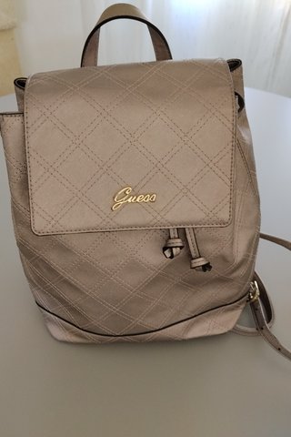Mochila Guess Beige